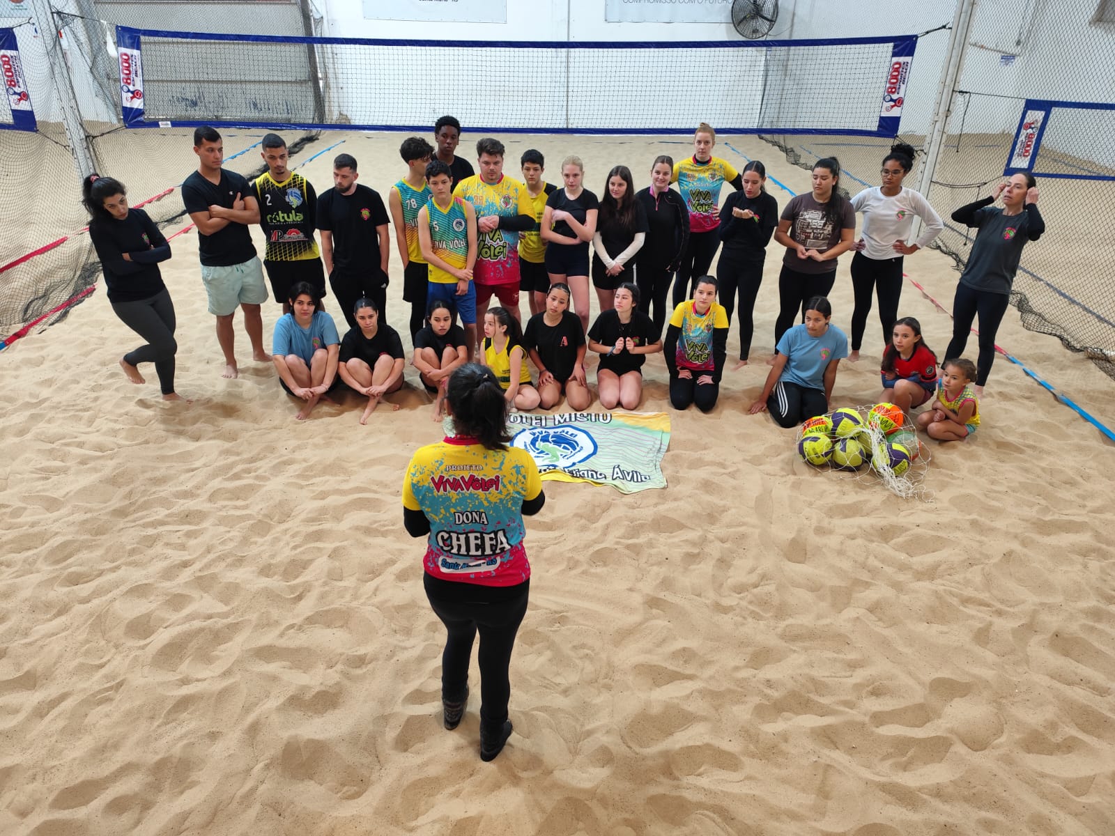 Projeto Pé na areia